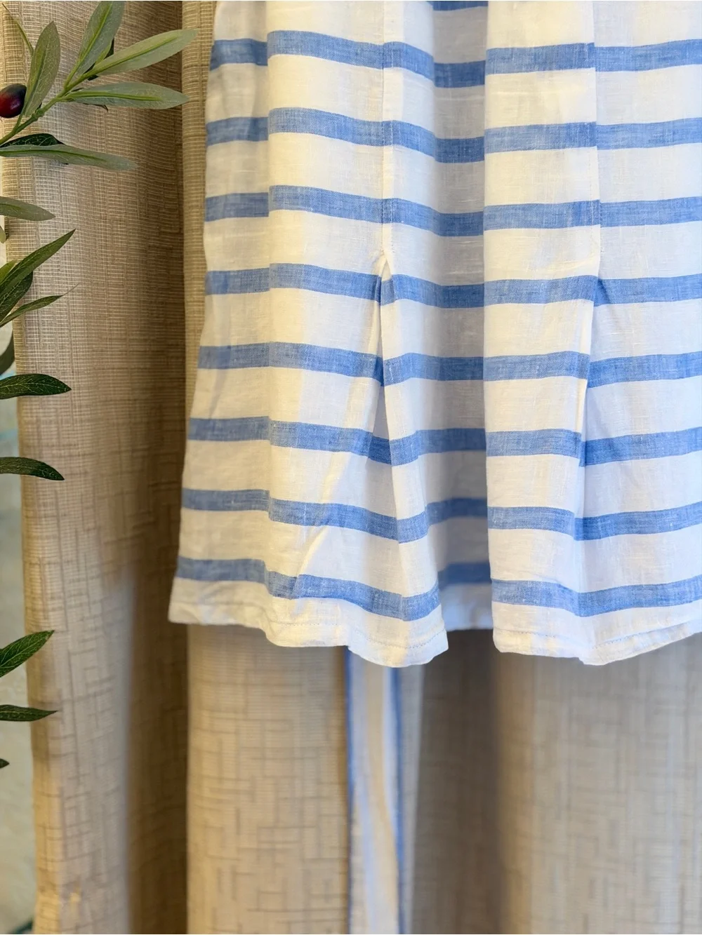 Tommy Hilfiger Women’s Sleeveless Blue & White Striped Summer Dress - Picture 9 of 15
